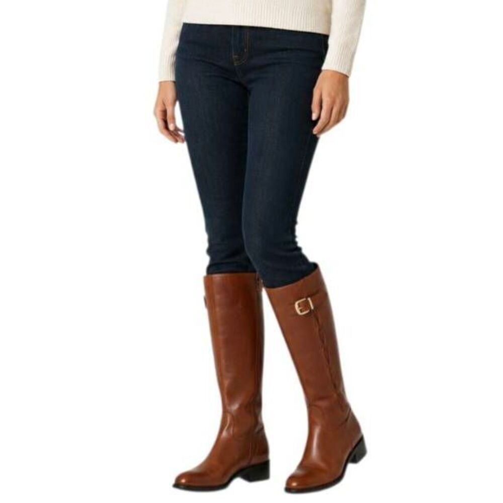 CIVICO10 Brazilian Made Distressed Leather Riding Boot Size 9M